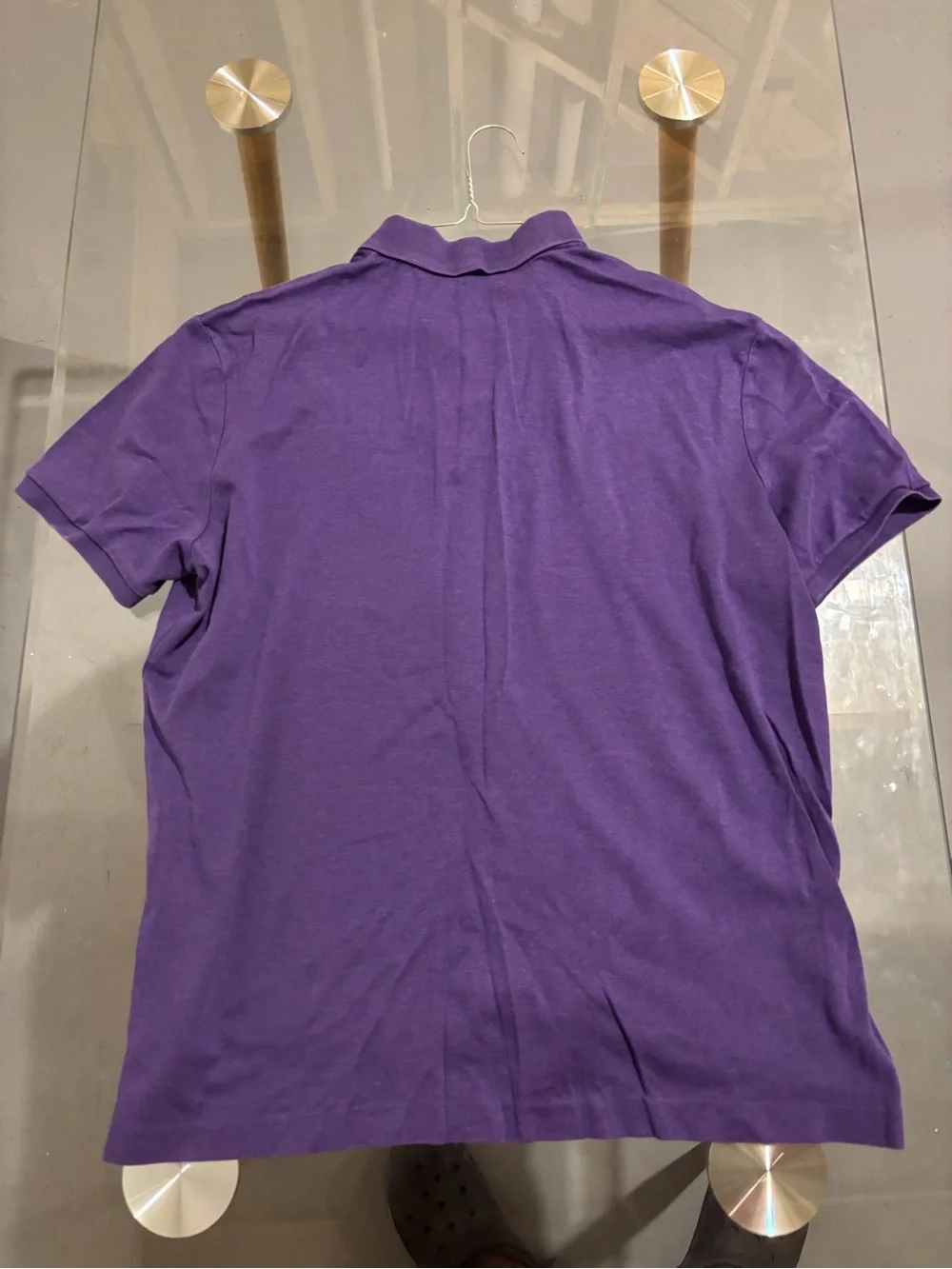 Ralph Lauren Purple Short-Sleeve Polo Shirt